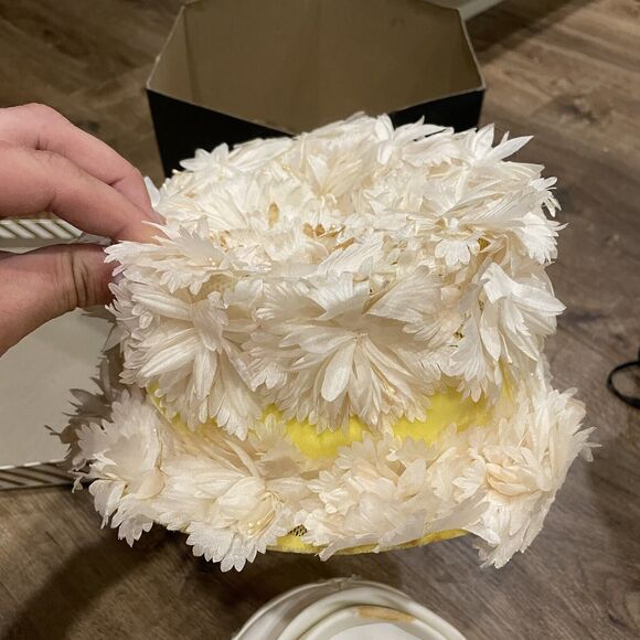 VTG Set 4 Women’s Dressy Hats- 1 Evelyn Varen, 2 Union Made 1 Unbranded W Extras - Picture 10 of 15